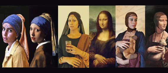 Read more about the article Moroccan Mona Lisa: artist recreates paintings as self-portraits with an Amazigh twist