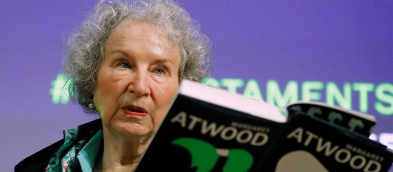 Read more about the article Margaret Atwood honoured with Dayton Literary Peace Prize