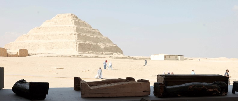 Read more about the article Egypt showcases scores of 2,500-year-old coffins