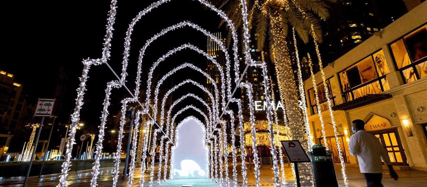 Read more about the article Al Hai: new light installations inspired by Emirati neighbourhoods brighten up Downtown Dubai